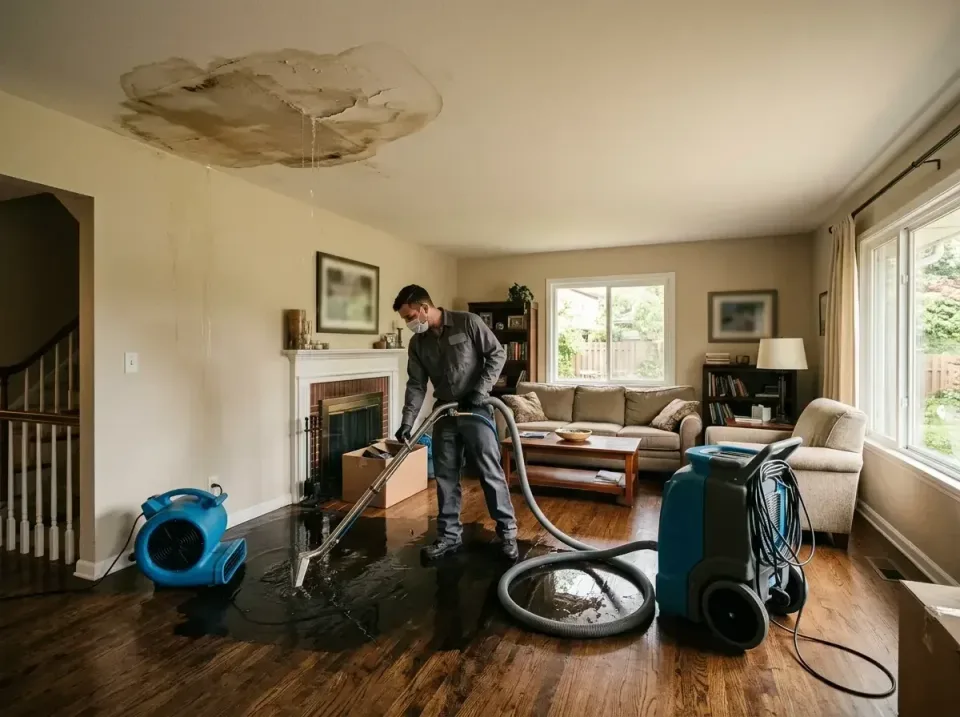 attic-pipe-burst-ceiling-drip-008 — frequently asked questions, Water Damage Restoration & Carpet Care in Albany, GA